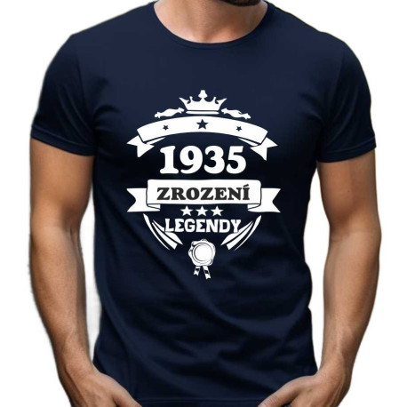 Pánské tričko - Rok 1935 zrození legendy