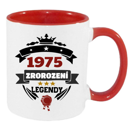 Hrnek pro ročník 1975 - narození legendy