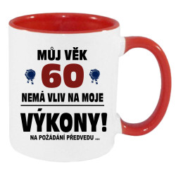 Hrnek - Můj věk 60 nemá vliv na moje výkony.