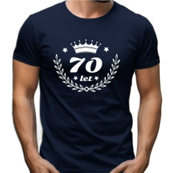Pánské tričko k 70 narozeninám - 70 let