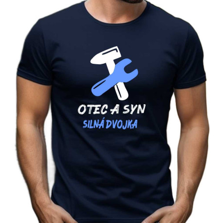 Pánské tričko – Otec a syn, silná dvojka