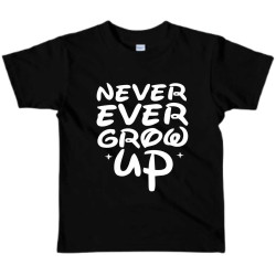 Dětské tričko Never Ever Grow Up