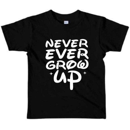 Dětské tričko Never Ever Grow Up