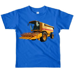 Dětské tričko s obrázkem kombajnu