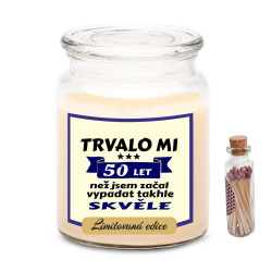 Vonná svíčka – Trvalo mi 50 let, než jsem začal vypadat takhle dobře