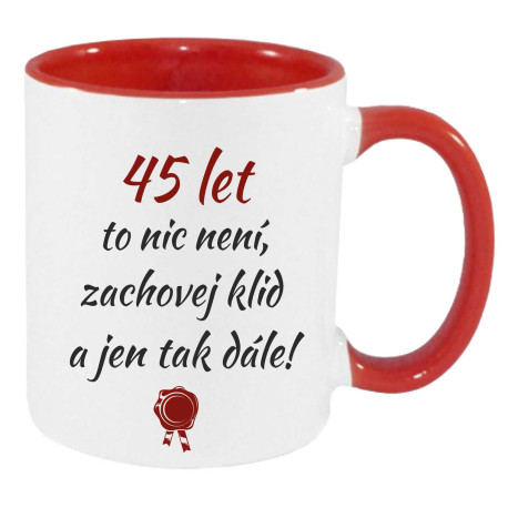 Hrnek - 45 let to nic není zachovej klid a jen tak dále