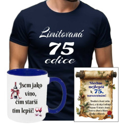 Pánské tričko - 75 let limitovaná edice