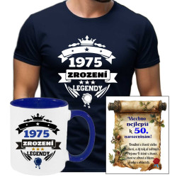 Pánské tričko - Rok 1975 zrození legendy