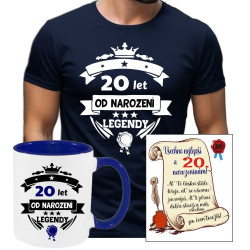 Pánské tričko - 20 let od zrození legendy