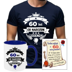 Pánské tričko - 60 let od narození legendy