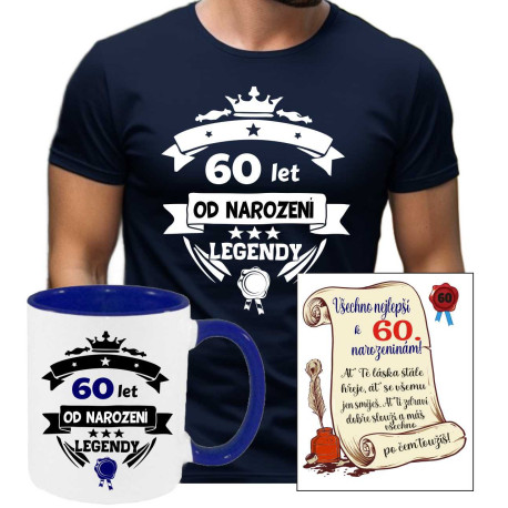 Pánské tričko - 60 let od narození legendy