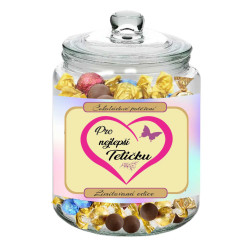 Bonbony pro nejlepší tetičku v srdci