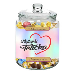 Bonbony - Nejlepší tetička v srdíčku