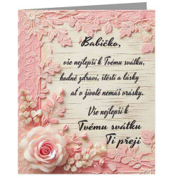 Přání pro Babičku k svátku
