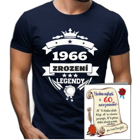 Pánské tričko - Rok 1966 zrození legendy