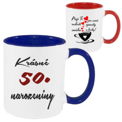 Hrnek - Krásné 50. narozeniny.