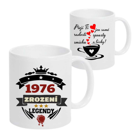 Hrnek k 50 narozeninám -1976 zrození legendy