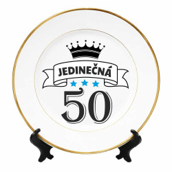 Talíř k 50. narozeninám - 50 let jedinečná