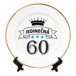 Talíř k 60. narozeninám - 60 let jedinečná