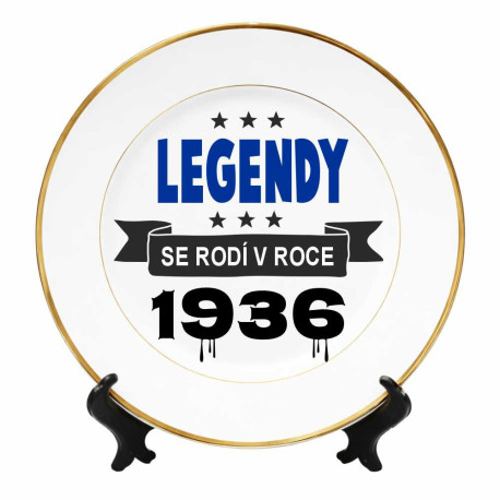 Talíř k 90. narozeninám - Legendy se rodí v roce 1936