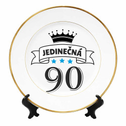 Talíř k 90. narozeninám - 90 let jedinečná