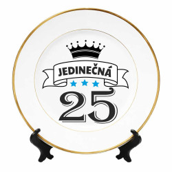 Talíř k 25. narozeninám - 25 let jedinečná