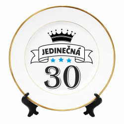 Talíř k 30. narozeninám - 30 let jedinečná