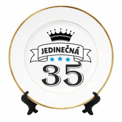 Talíř k 35. narozeninám - 35 let jedinečná