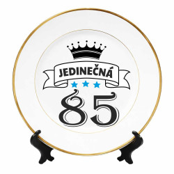 Talíř k 85. narozeninám - 85 let jedinečná