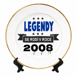 Talíř k 18. narozeninám - Legendy se rodí v roce 2008