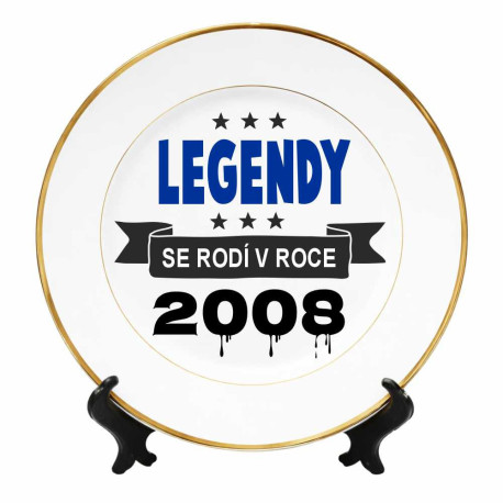 Talíř k 18. narozeninám - Legendy se rodí v roce 2008