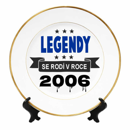 Talíř k 20. narozeninám - Legendy se rodí v roce 2006