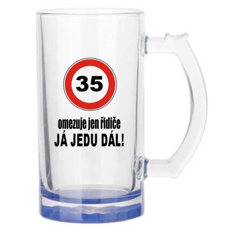 Sklenice na pivo - 35 omezuje jen řidiče. Já jedu dál