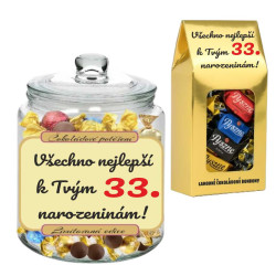 Bonbony - Všechno nejlepší k tvým 33 narozeninám