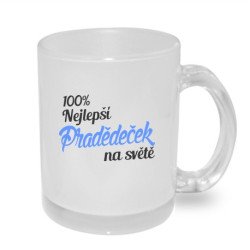 Hrnek 100% nejlepší pradědeček na světě.