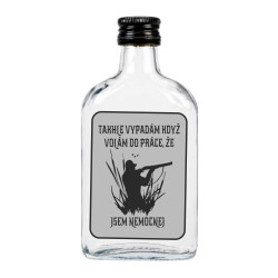 Placatka - Takhle vypadám, když volám do práce, že jsem nemocnej - Jsem na lovu