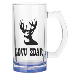 Sklenice na pivo - Lovu zdar