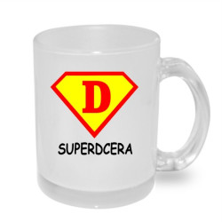 Hrnek Super dcera ve stylu supermana