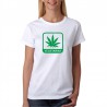 Vegetarian, Marihuana- Dámské Tričko s vtipným potiskem