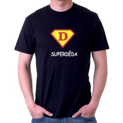Pánské tričko Super děda ve znaku supermana