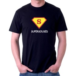 Pánské tričko Super soused ve znaku supermana