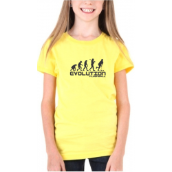 Dětské tričko - Evoluce florbalu