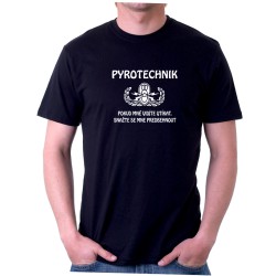 Pánské tričko - Pyrotechnik.