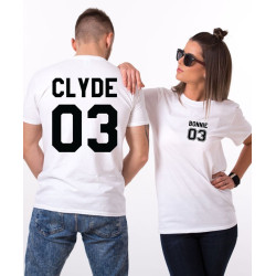Trička pro páry - Bonnie 03 / Clyde 03