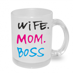 Hrnek pro mámu - Wife Mom Boss