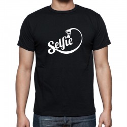 Selfie - Pánské Tričko s vtipným potiskem