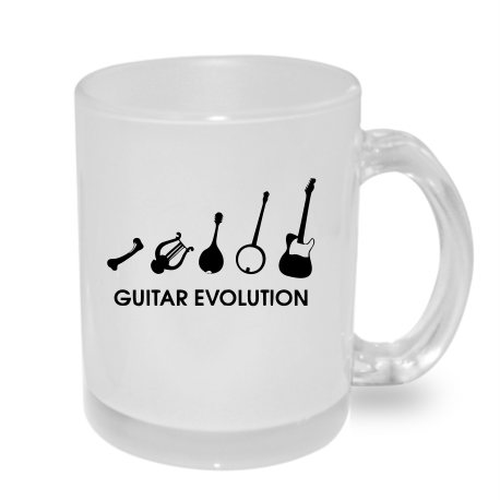 Hrníček Evoluce kytaristy