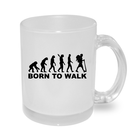 Hrníček Evoluce Born to walk. 