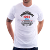 Pánské tričko s potiskem 1955 narození legendy. 