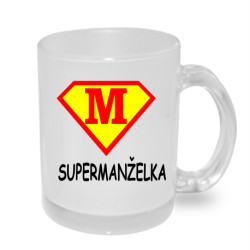 Hrnek - Super manželka ve stylu supermana.